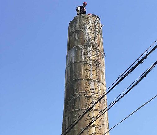 常見廢棄煙囪拆除的方式綜述：