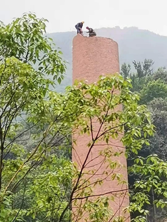 羅定磚煙囪拆除操作要點