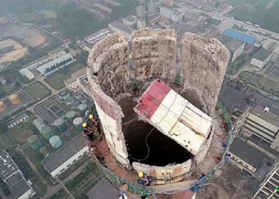 煙囪拆除公司介紹水泥煙囪怎么安全拆除？